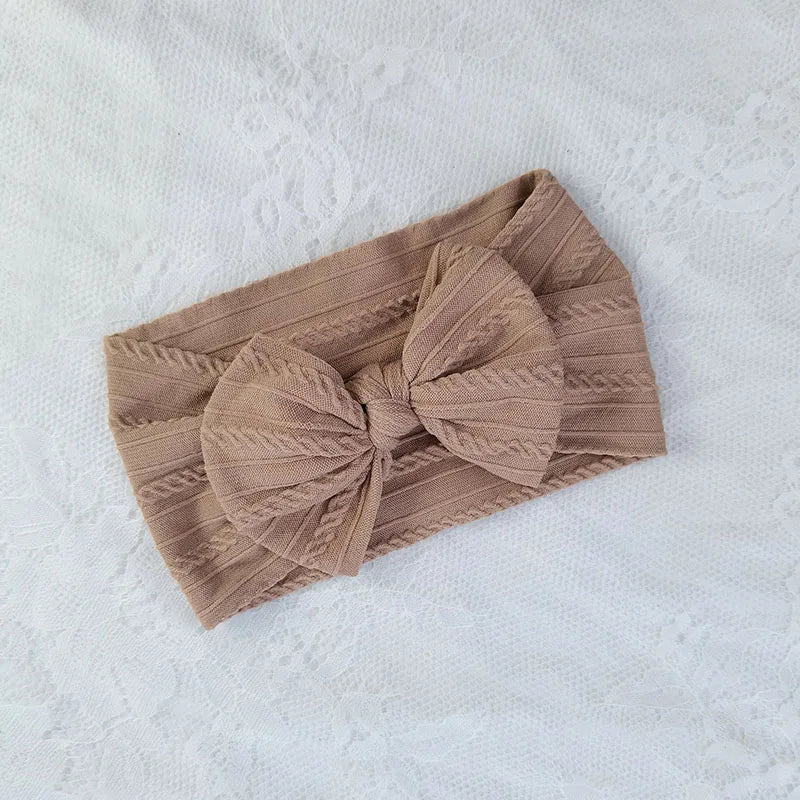 Newborn Bow Headband Set — Trio
