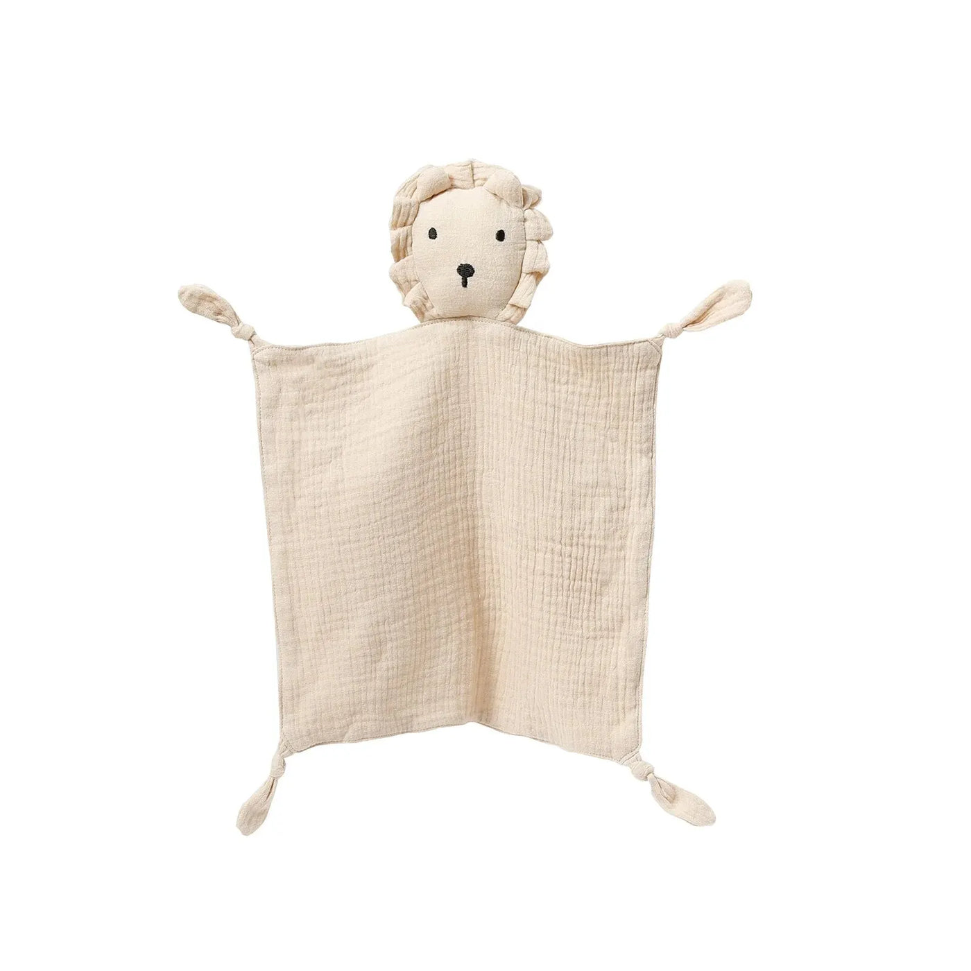 Lullaby Muslin Lovey — Bear & Bunny Comfort Companion