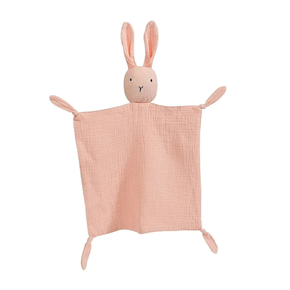 Lullaby Muslin Lovey — Bear & Bunny Comfort Companion