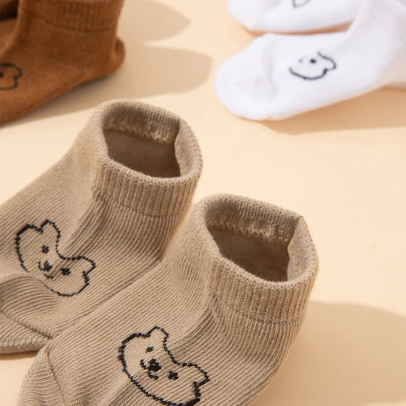 Little Bear Socks — Set of 5