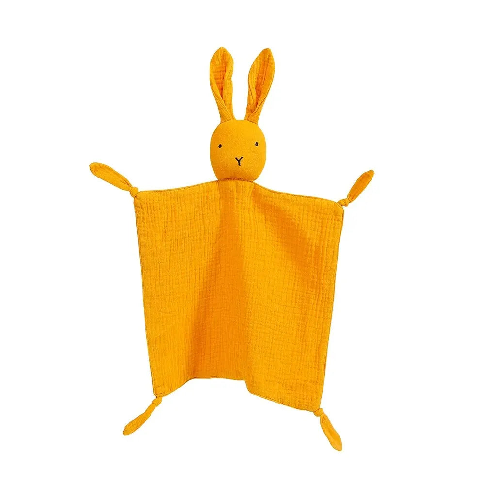 Lullaby Muslin Lovey — Bear & Bunny Comfort Companion