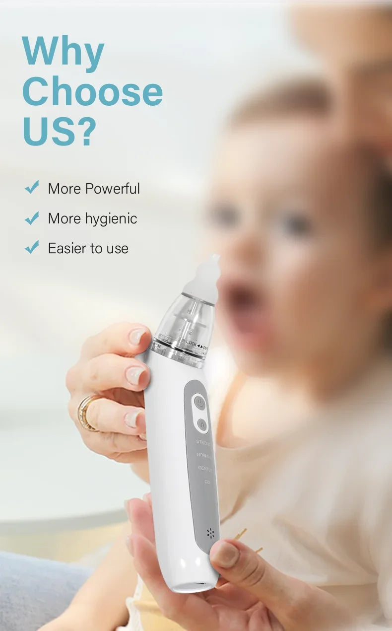 Whisper Nasal Aspirator — Electric with Soft Music