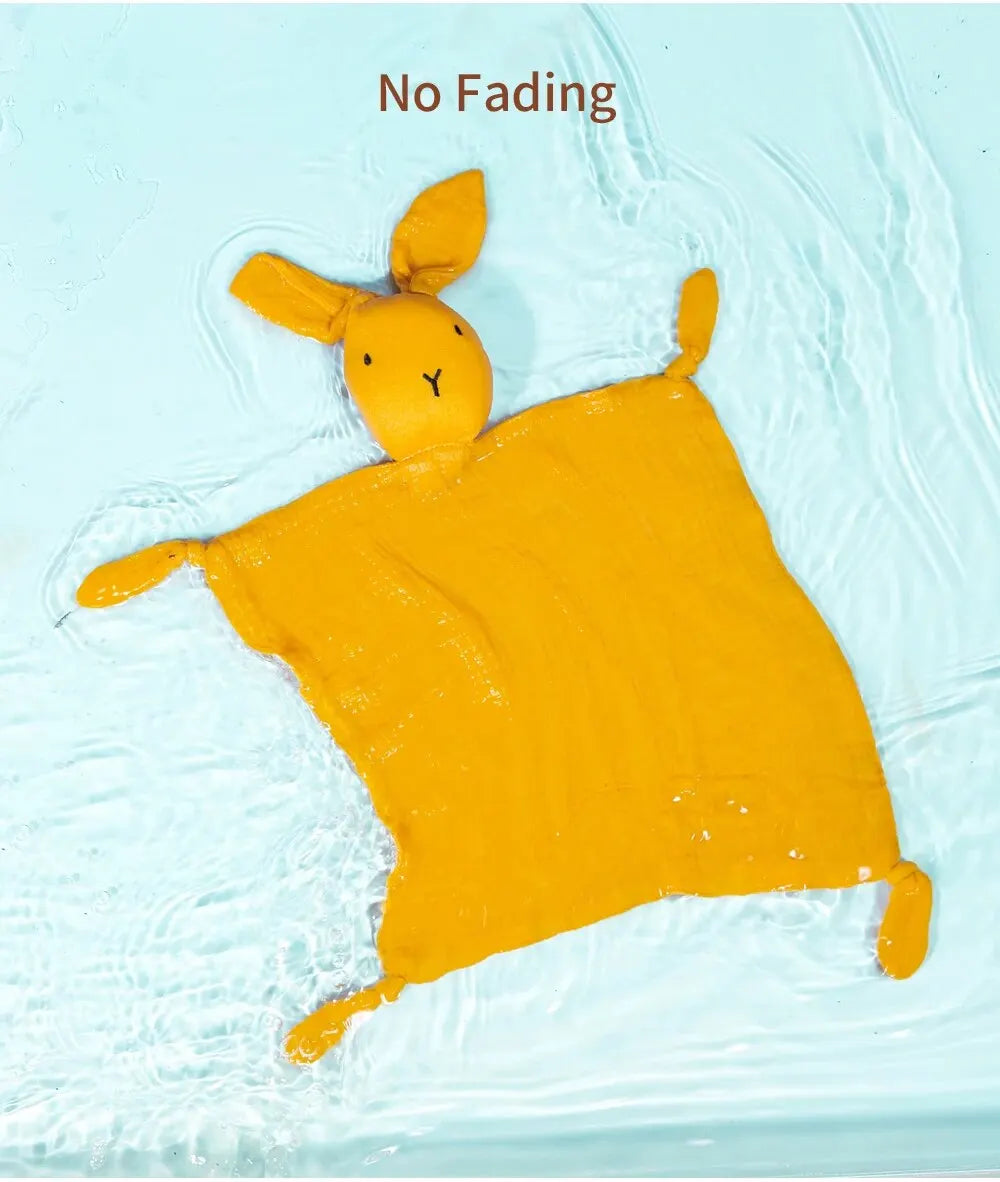 Lullaby Muslin Lovey — Bear & Bunny Comfort Companion