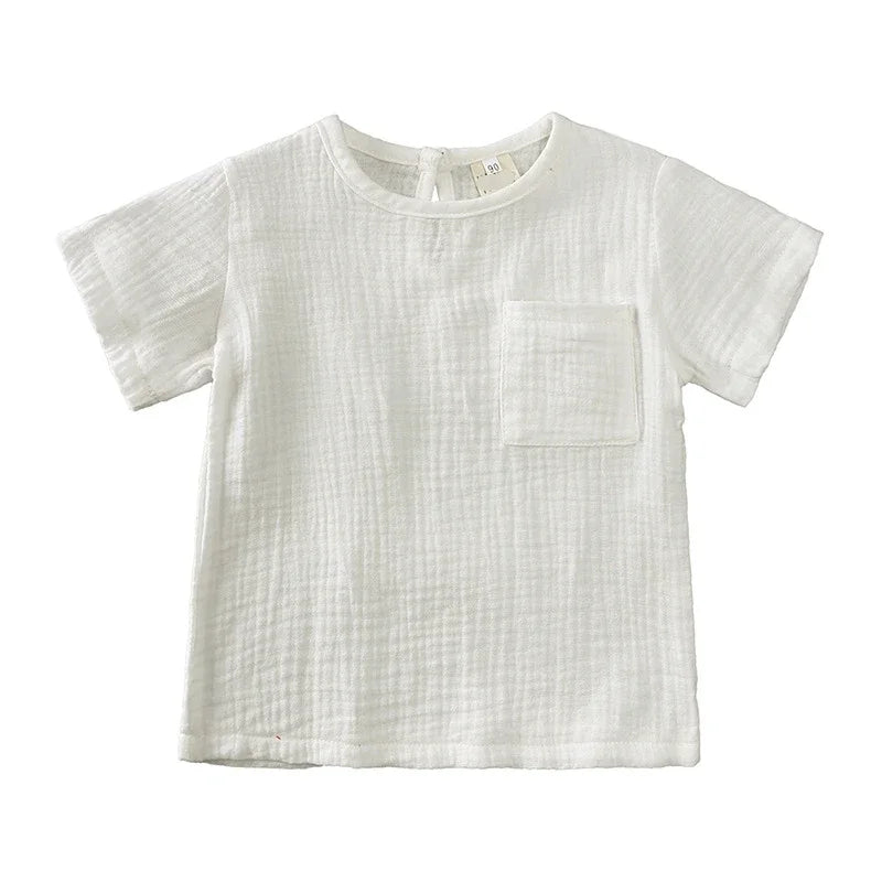 Little Linen Outfit — 2-Piece Boho Set