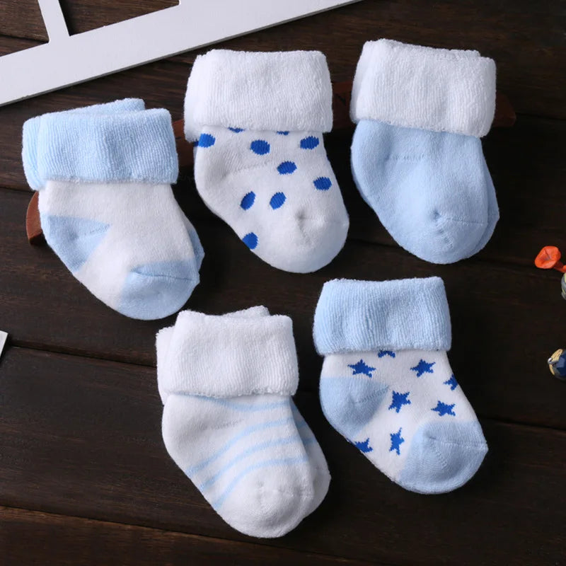 First Steps Non-Slip Sock-Shoes — Set of 5