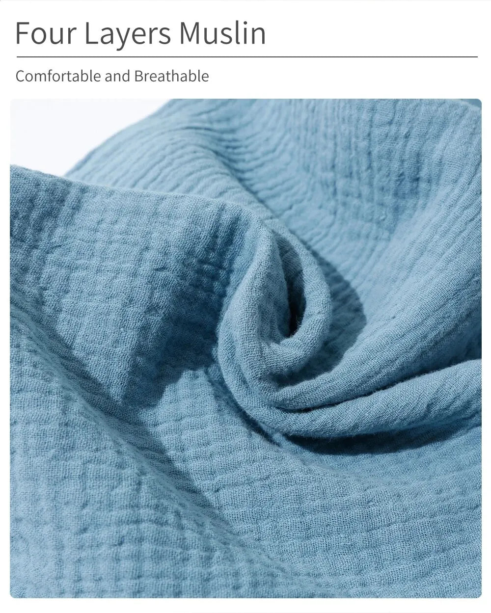Lullaby Muslin Lovey — Bear & Bunny Comfort Companion
