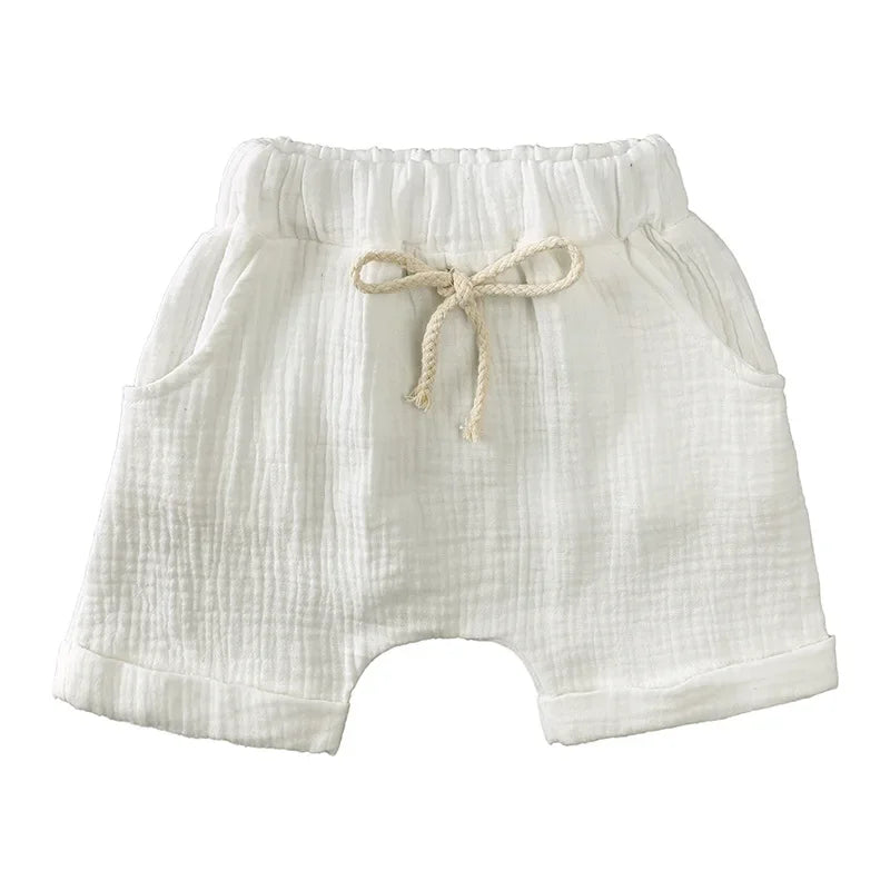 Little Linen Outfit — 2-Piece Boho Set