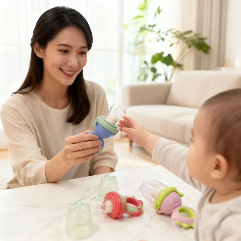 Little Forager Silicone Fruit Feeder