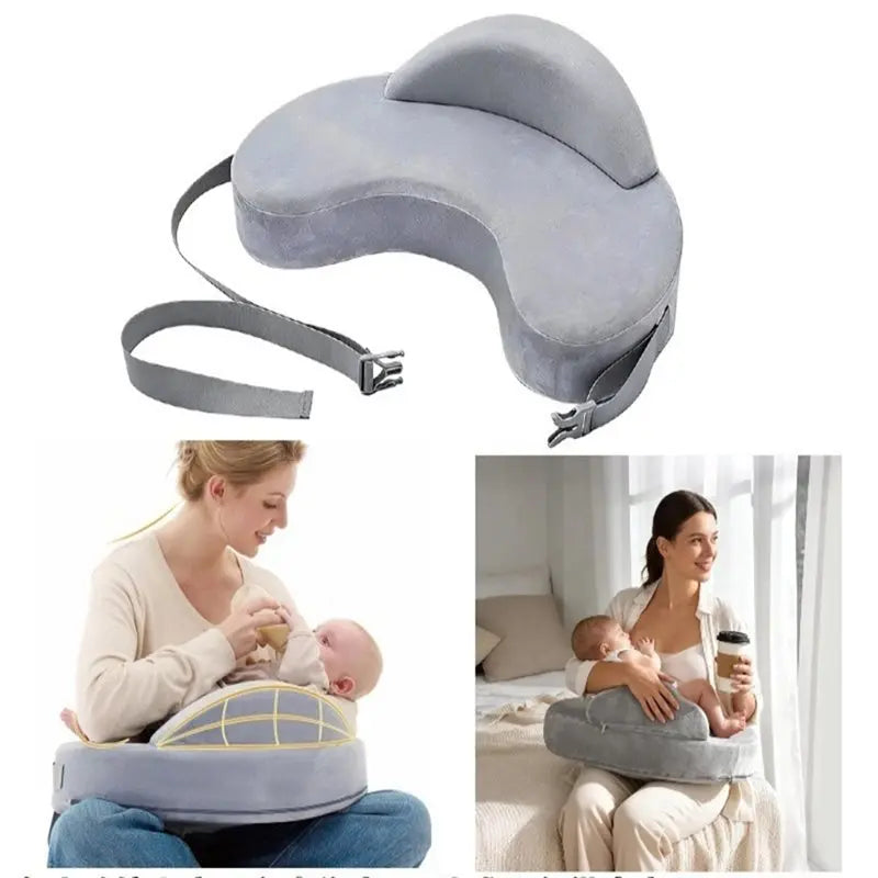 Cradle Memory Foam Nursing Pillow — Ergonomic with Washable Cover