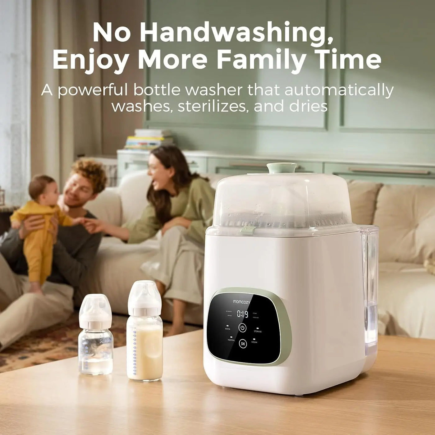 KleanPal Pro — 4-in-1 UV Bottle Sterilizer + Dryer