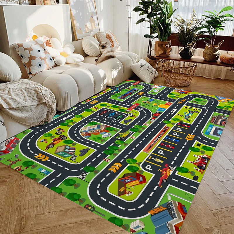 Little City Play Rug — Adventure Road