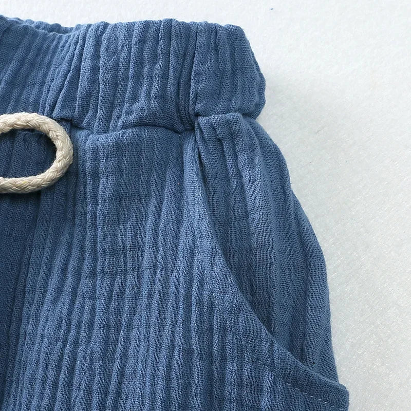 Little Linen Outfit — 2-Piece Boho Set