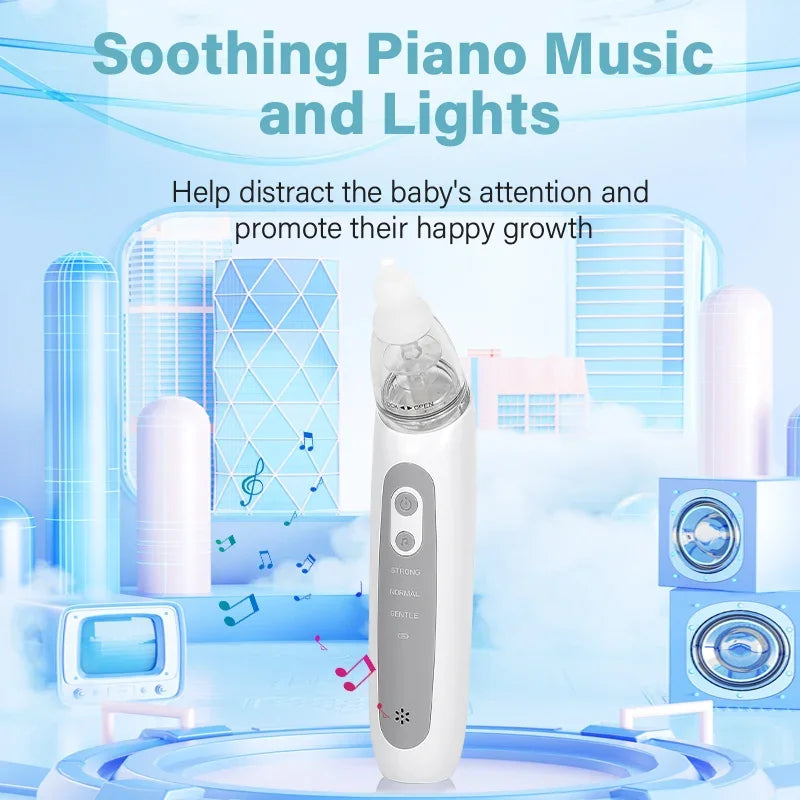 Whisper Nasal Aspirator — Electric with Soft Music
