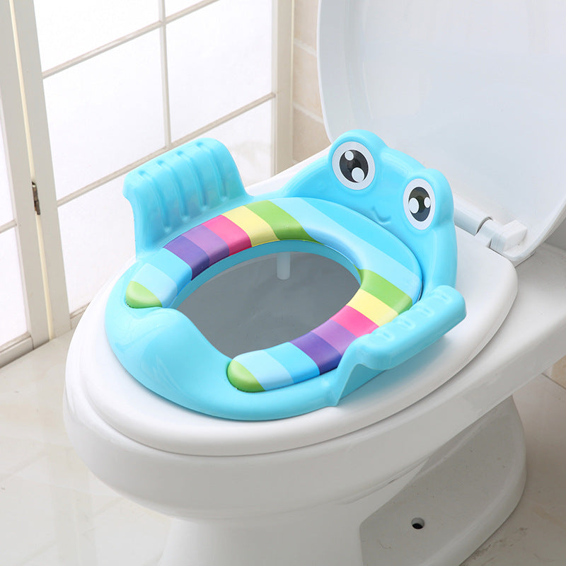 Lullary SoftSit padded toddler toilet training seat