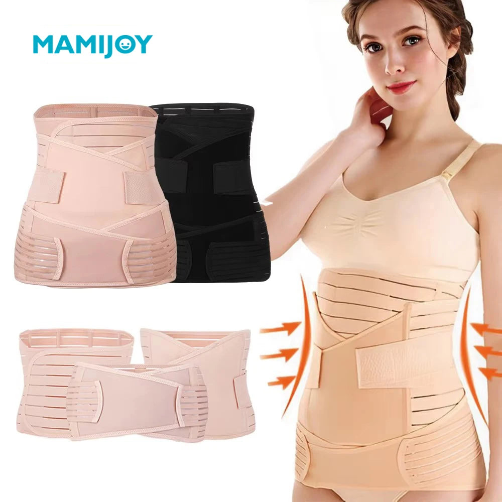 Lullary Restore 3-in-1 postpartum belly wrap for c-section recovery