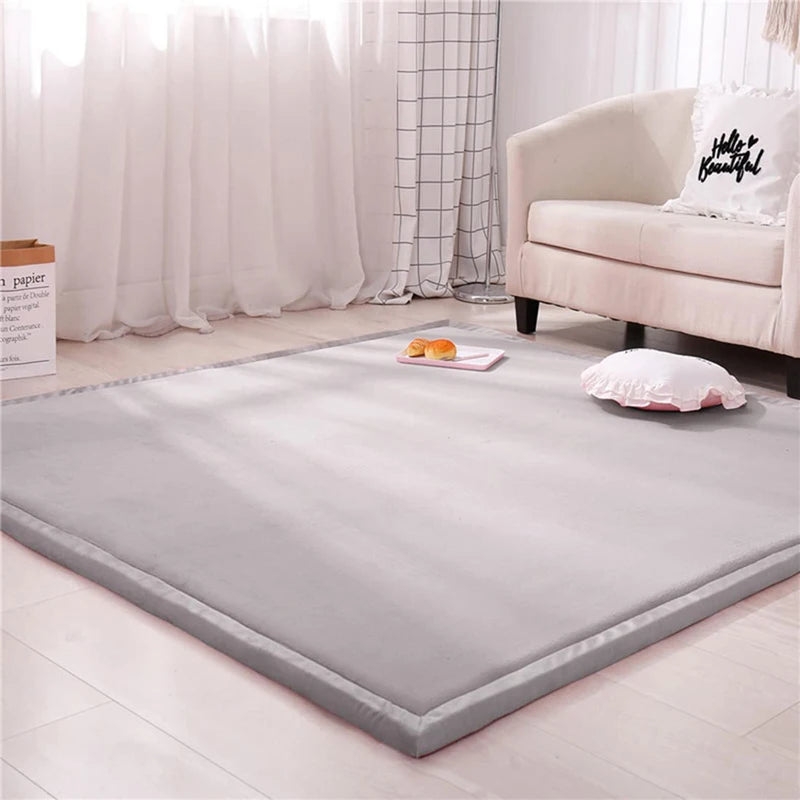 Soft Foam Play Mat — Coral Velvet