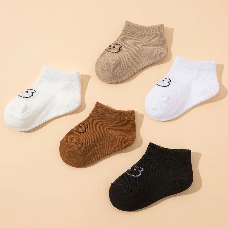 Little Bear Socks — Set of 5