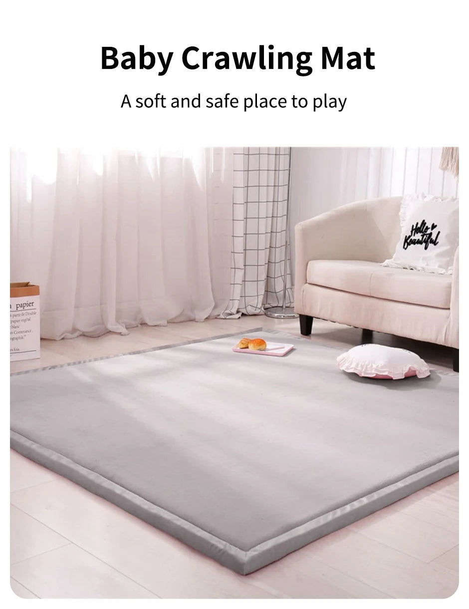 Soft Foam Play Mat — Coral Velvet