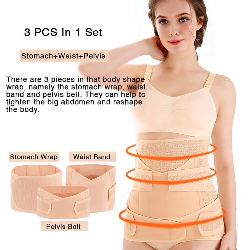 Restore 3-in-1 Postpartum Belly Wrap — Recovery Support