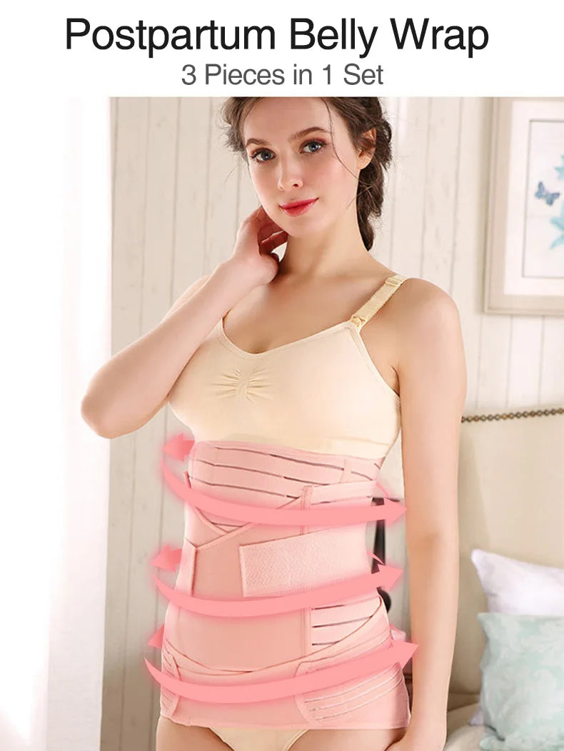 Restore 3-in-1 Postpartum Belly Wrap — Recovery Support