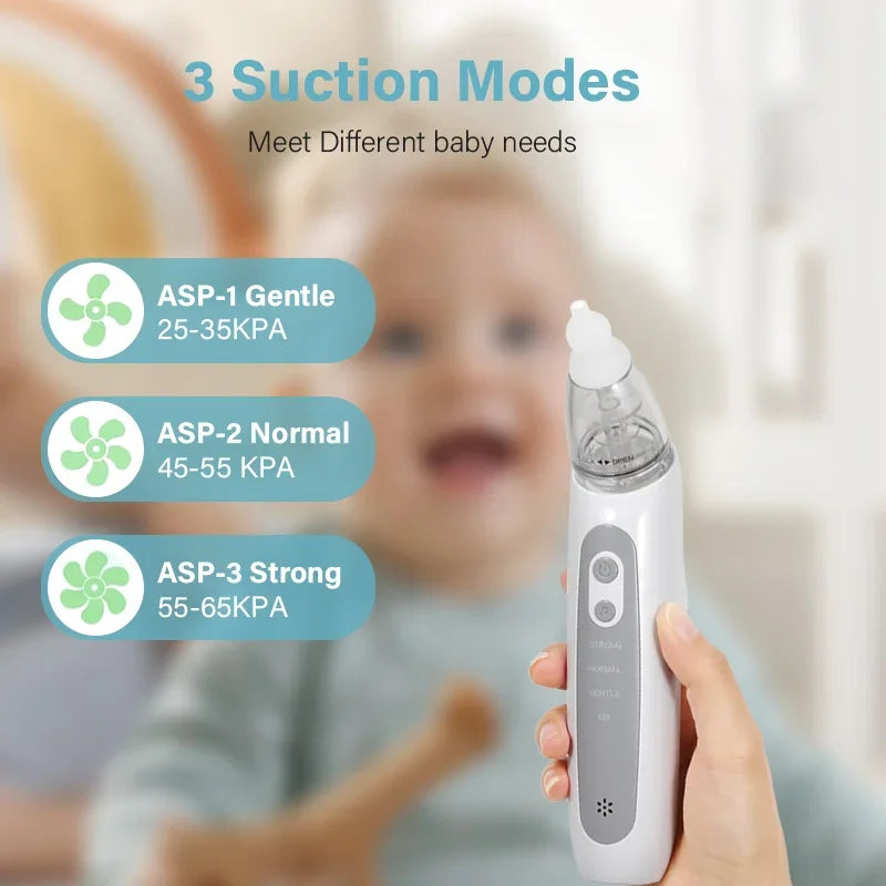 Whisper Nasal Aspirator — Electric with Soft Music
