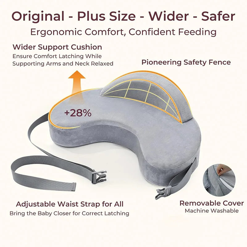 Lullaby Memory Foam Nursing Pillow — Waist Support