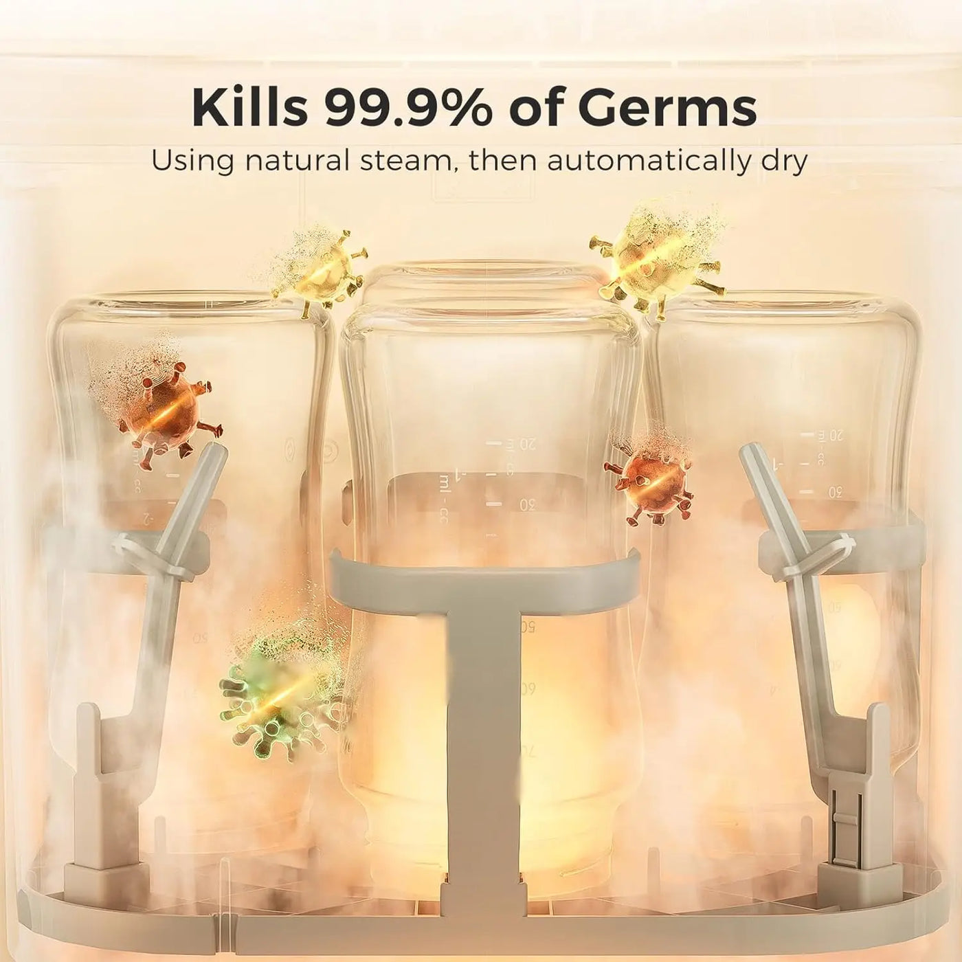 KleanPal Pro — 4-in-1 UV Bottle Sterilizer + Dryer