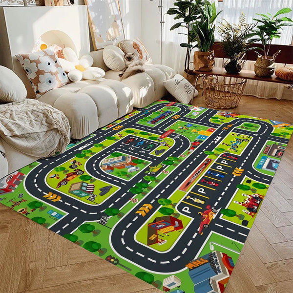 Little City Play Rug — Adventure Road