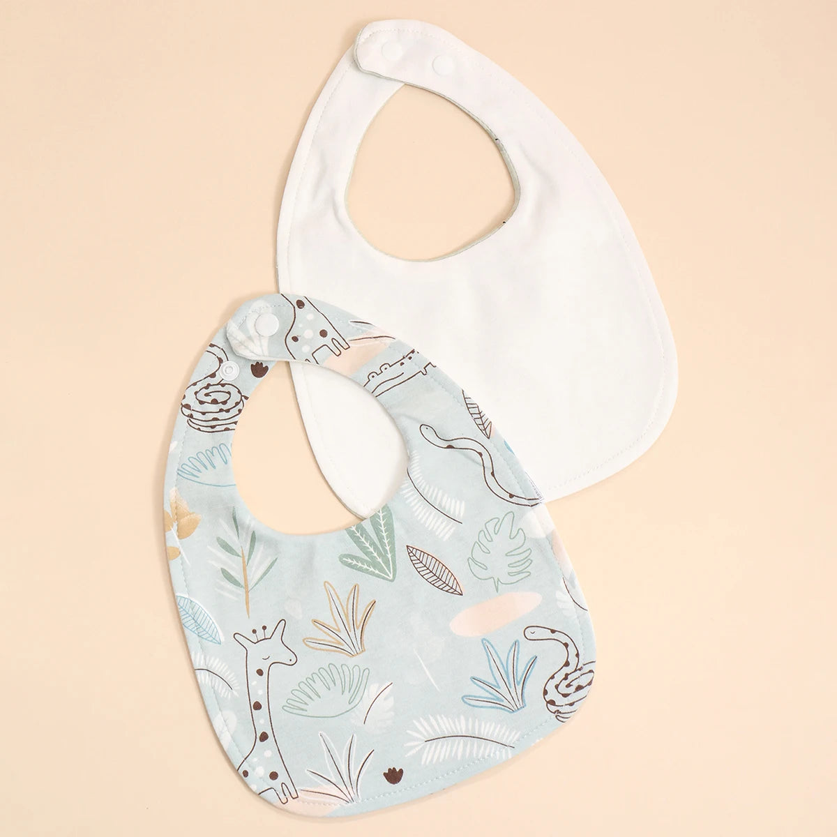 Little Bandana Bibs — Set of 4 Soft Cotton Drool Catchers