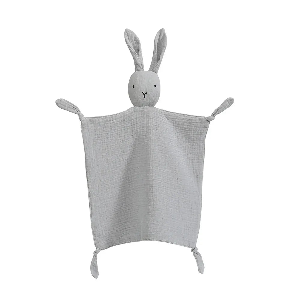 Lullaby Muslin Lovey — Bear & Bunny Comfort Companion