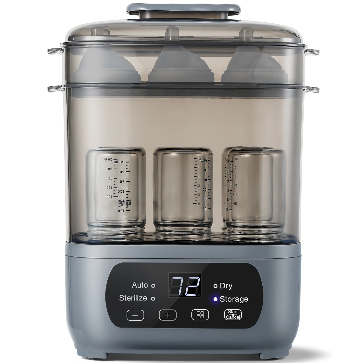 Lullary PureNest 4-in-1 Bottle Sterilizer with 72-hour storage