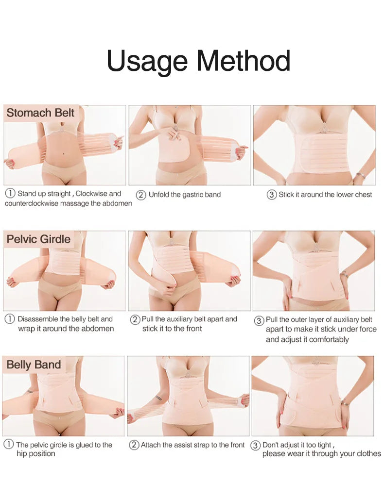 Restore 3-in-1 Postpartum Belly Wrap — Recovery Support