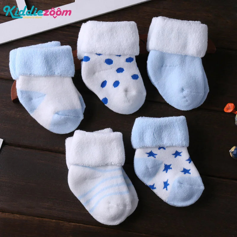First Steps Non-Slip Sock-Shoes — Set of 5