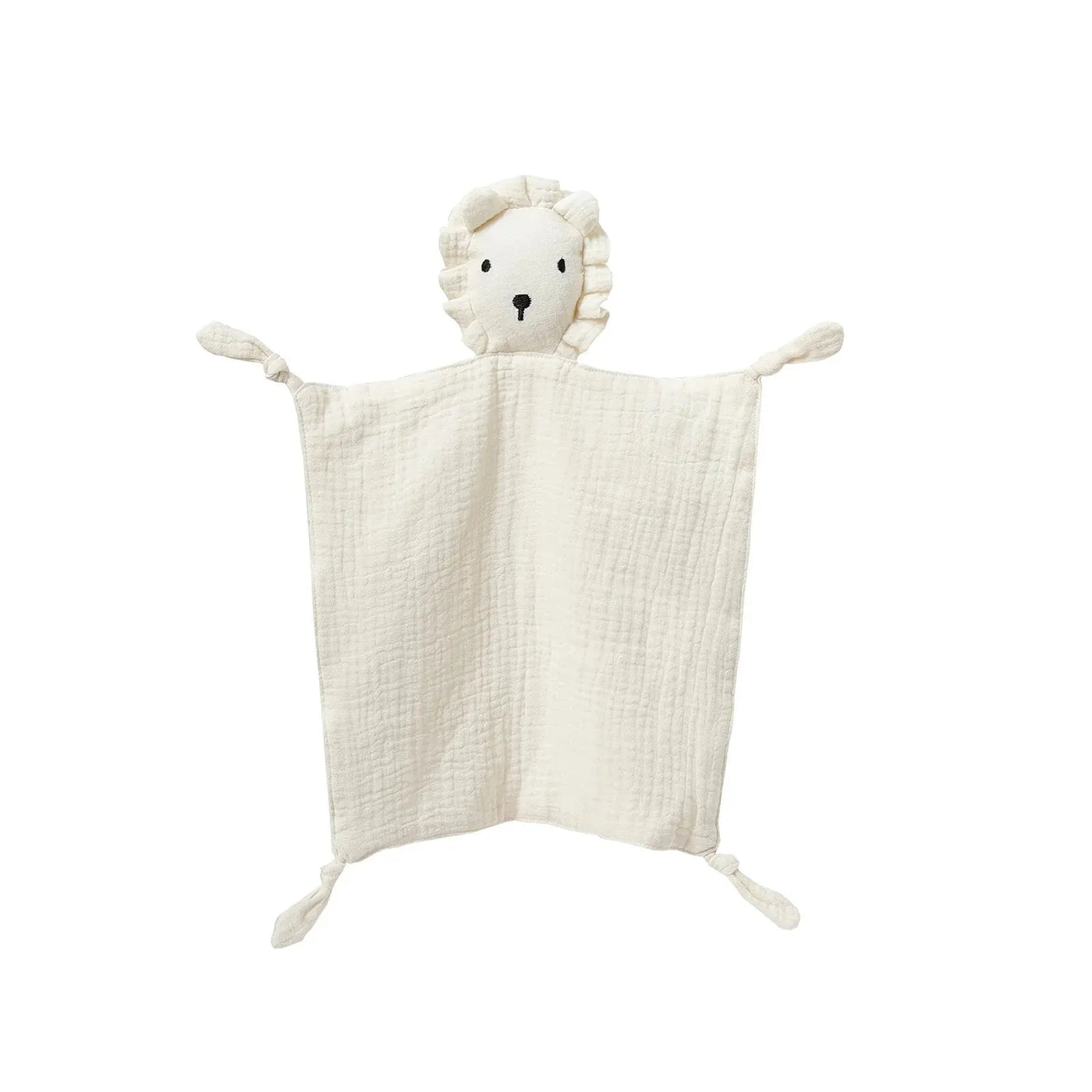Lullaby Muslin Lovey — Bear & Bunny Comfort Companion