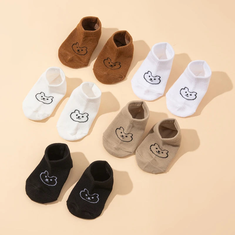 Little Bear Socks — Set of 5