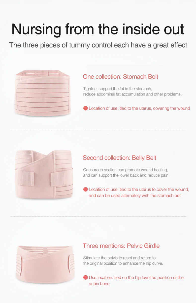 Restore 3-in-1 Postpartum Belly Wrap — Recovery Support
